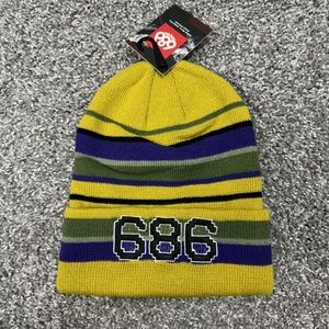 686 STRIPED BEANIE